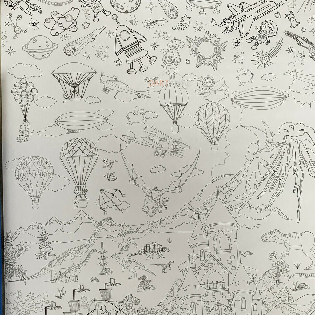 Kids Colour In Action Poster