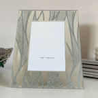 4x6" Silver Wave Photo Frame