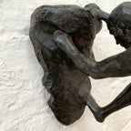 Black Rock Climbing Man Ornament B