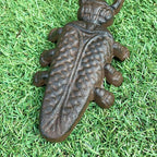 Schwarzer Käfer-Stiefelknecht aus Gusseisen