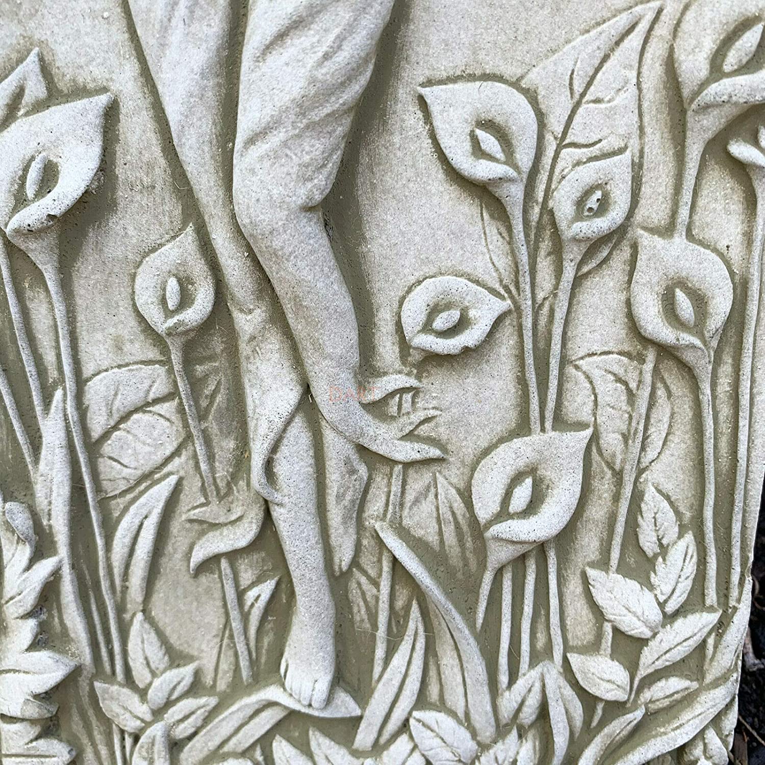 Stone Lily Lady Fairy Wall Plaque 26cm