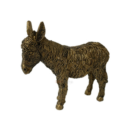 Esel-Ornament aus Bronze