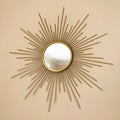 Gold Sunburst Mirror 60cm
