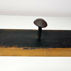 Antique Large Nail Coat Hook Rack