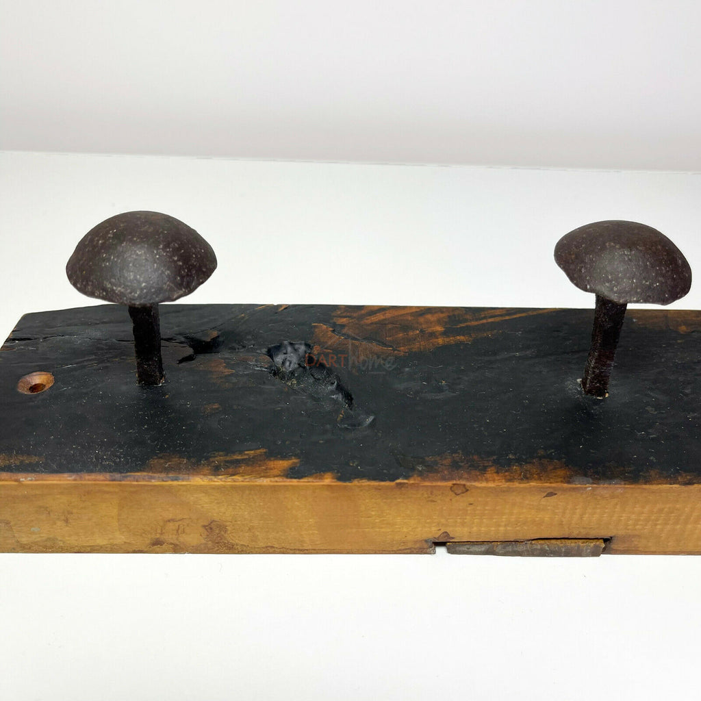 Antique Large Nail Coat Hook Rack