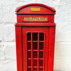 Red Telephone Box Money Bank