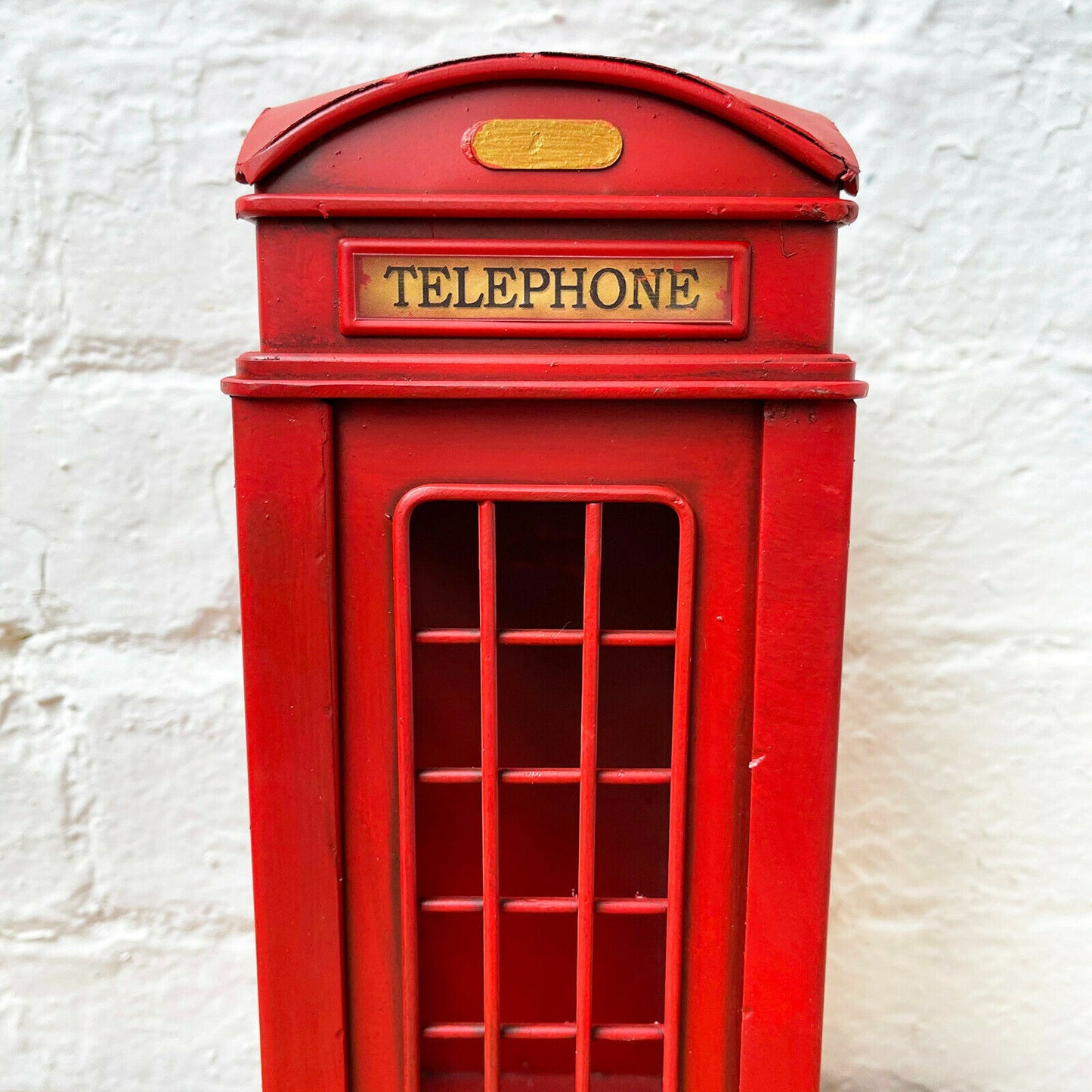 Red Telephone Box Money Bank