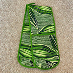 Ulster Weavers Geo Leaves Double Oven Glove