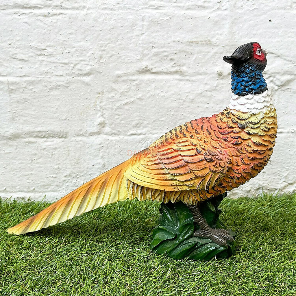 Colourful Perched Pheasant Ornament