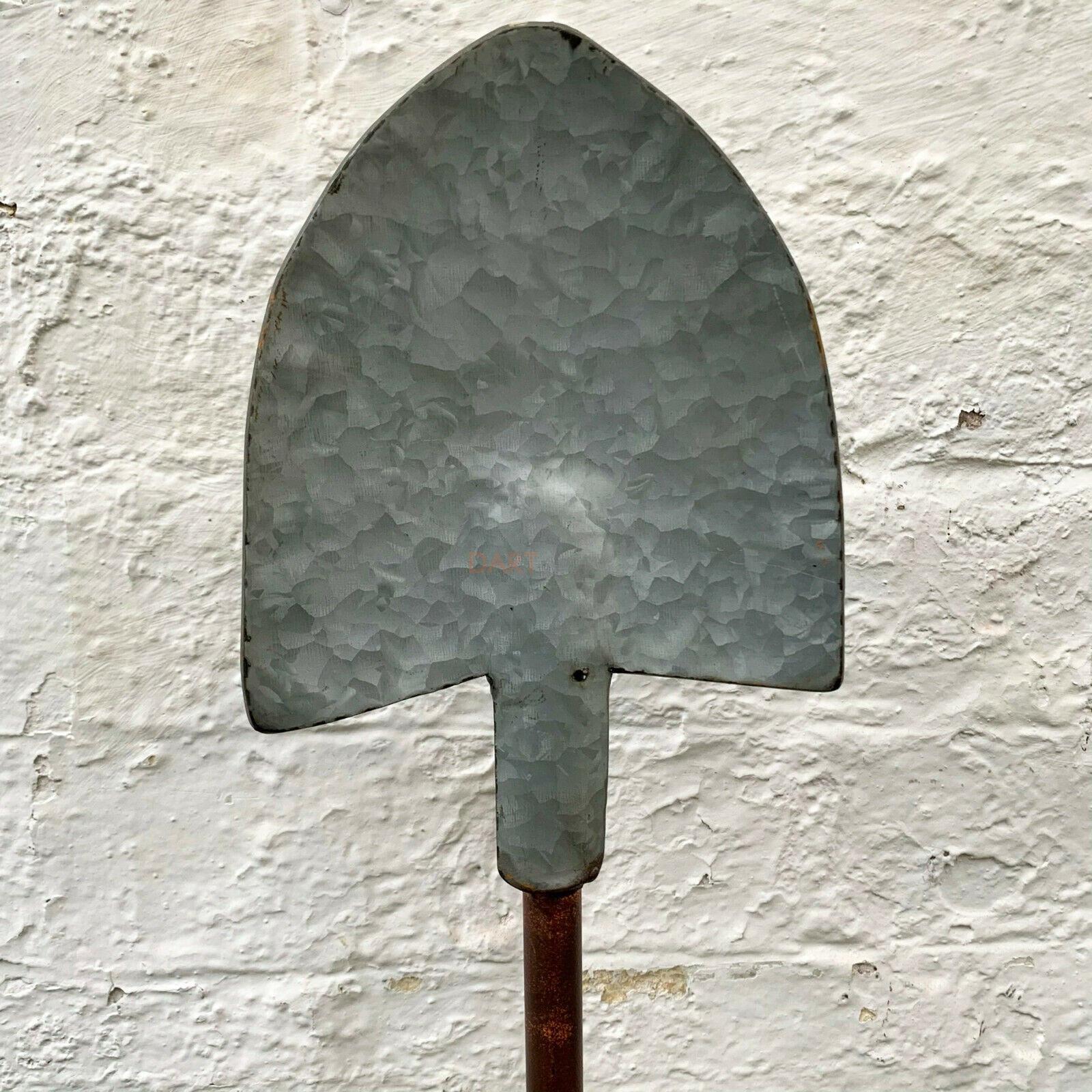 Terrakottatopf mit Spatenständer