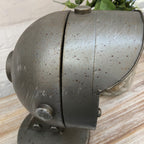 Industrieller Kosmetikspiegel aus Metall