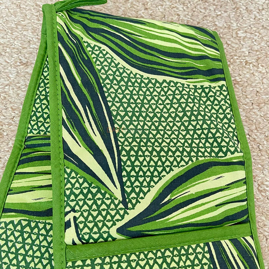 Ulster Weavers Geo Leaves Double Oven Glove