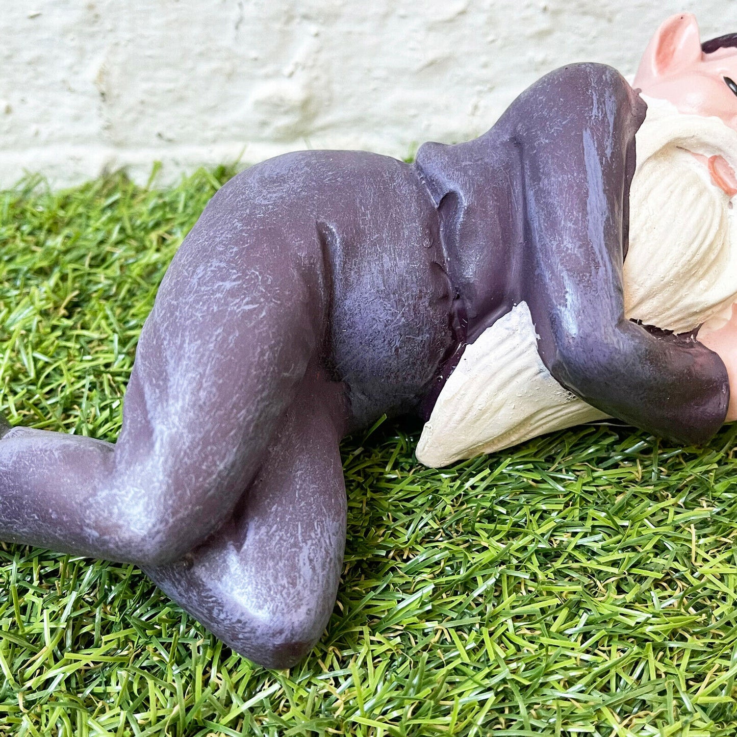 Resin Sleeping Pixie Garden Ornament