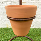 Terracotta Plant Pot With Rake Stand
