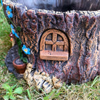 Cement Fairy House Planter Large