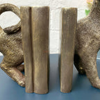 Gold Cat Bookends Set Of 2