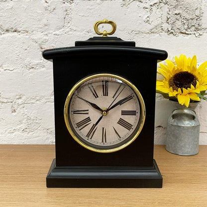 Black Table Clock