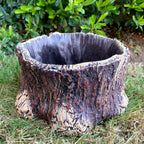 Cement Fairy House Planter Large
