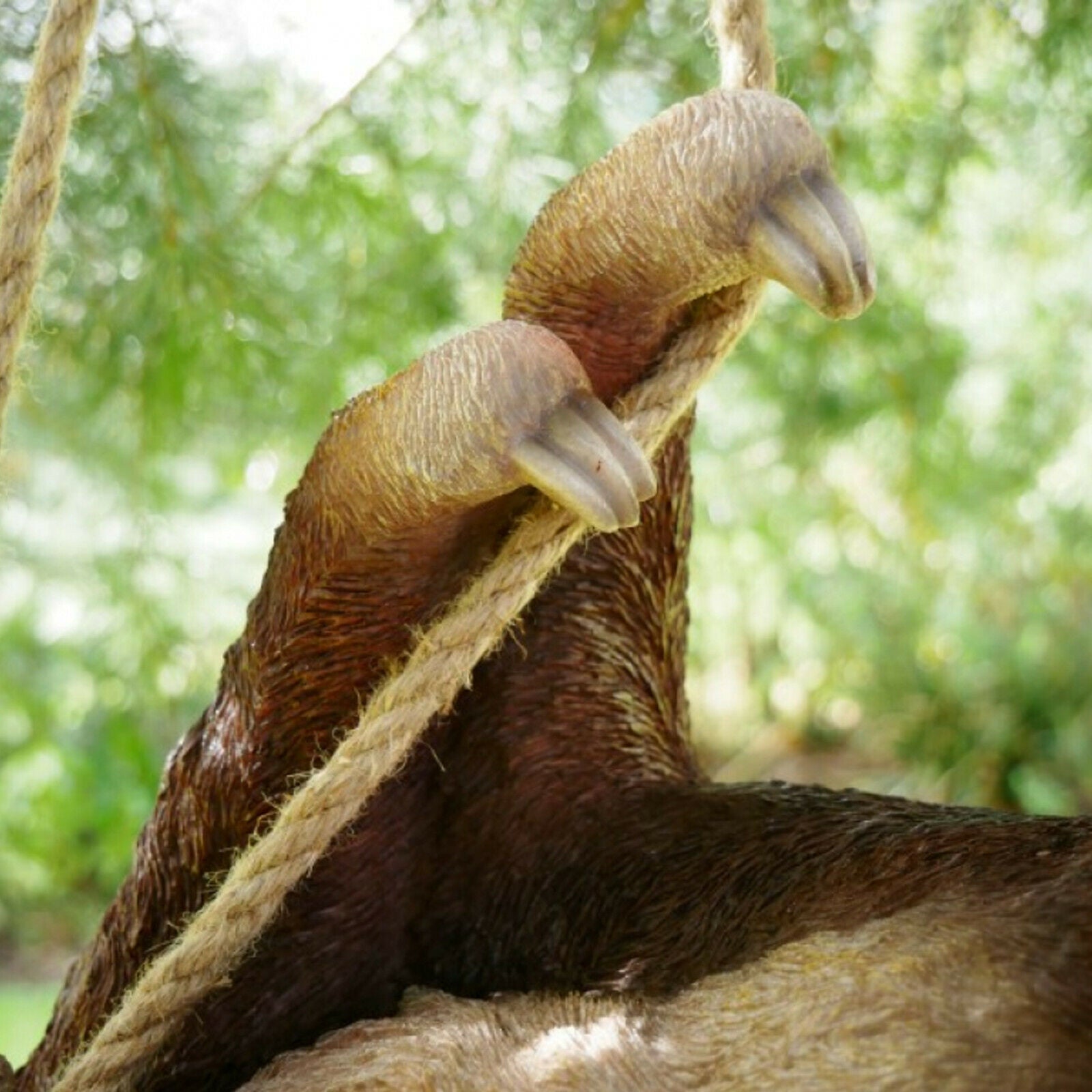 Hanging Sloth Garden Sculpture