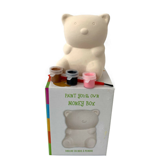 Paint Your Own Bear Moneybox