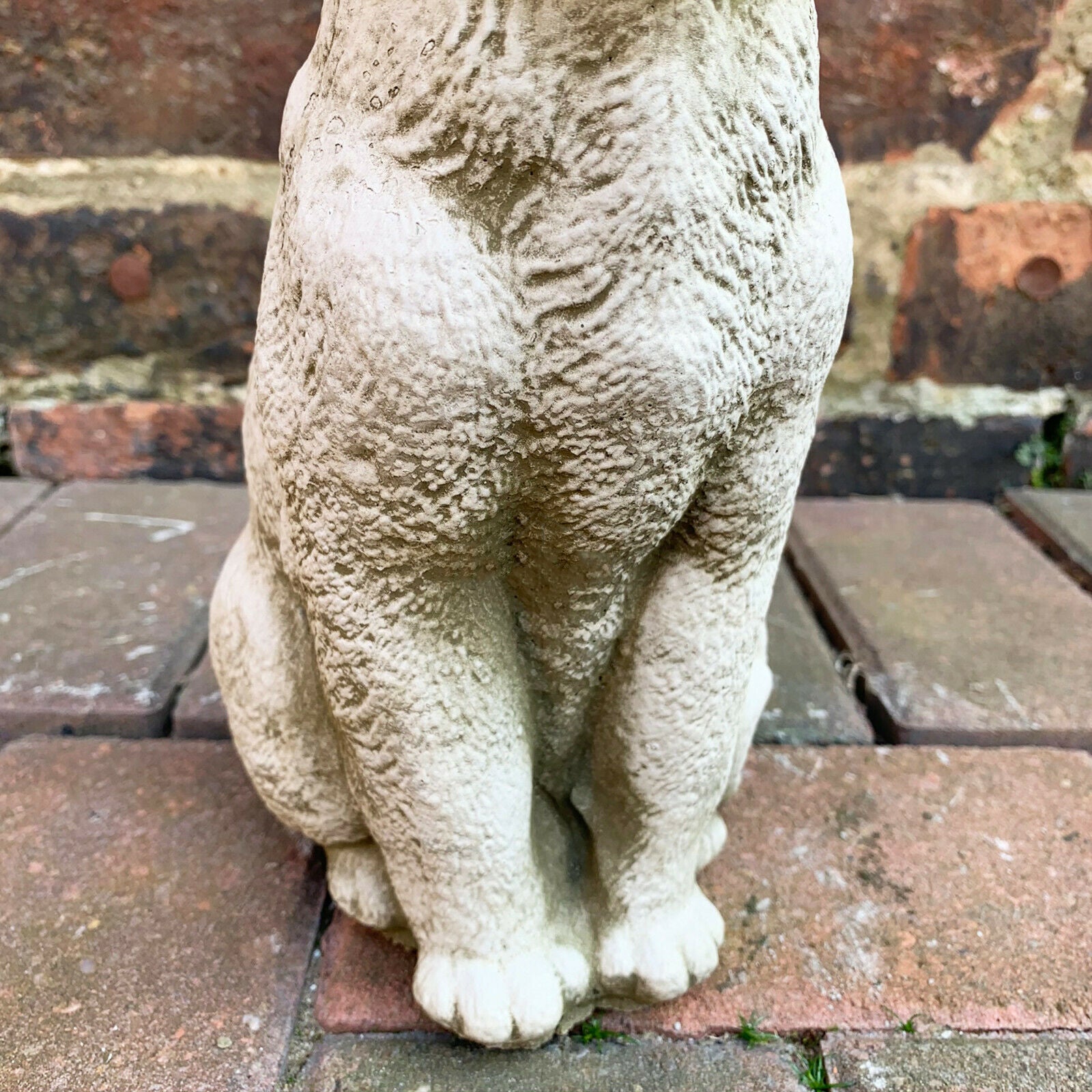 Stone Serene Cat Garden Sculpture 4kg