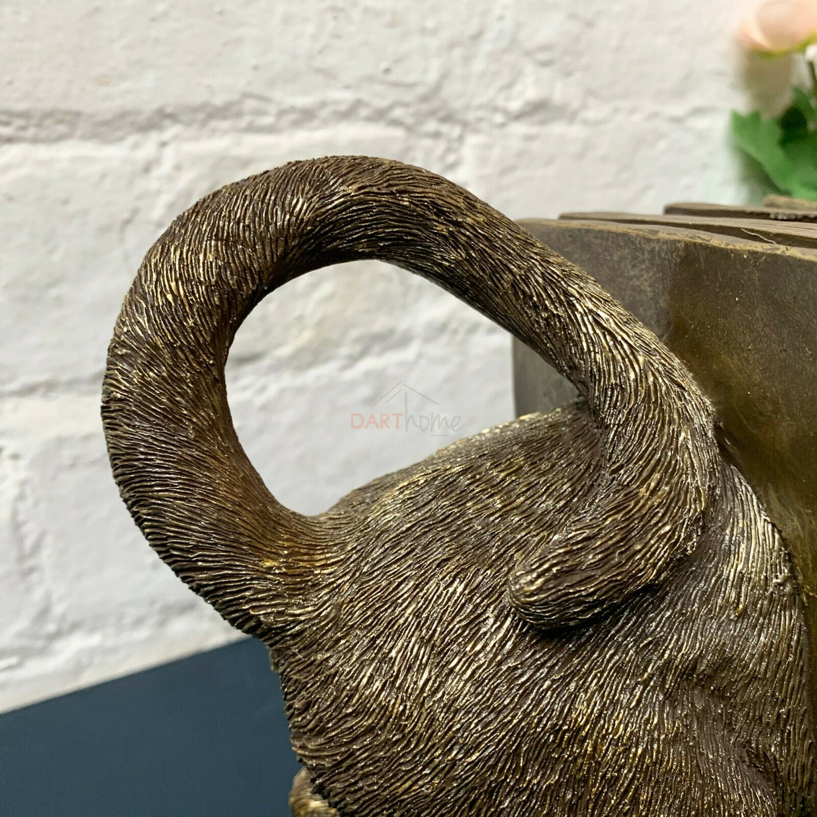 Gold Cat Bookends Set Of 2