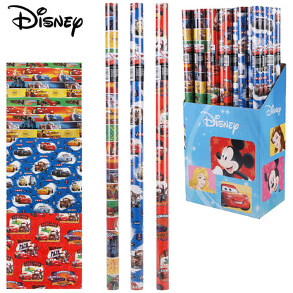 3x Assorted Disney Cars Gift Wrapping Paper