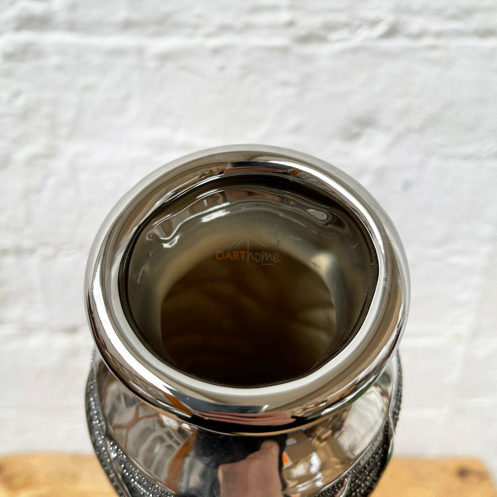 Keramische Waldblatt-Flaschenvase 40 cm