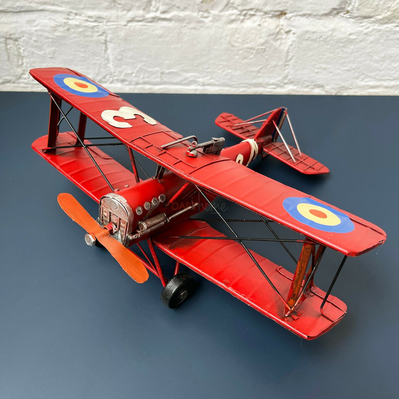 Rotes Modell-Doppeldecker-Modellornament