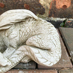 Stone Sleeping Dragon Garden Ornament 3kg
