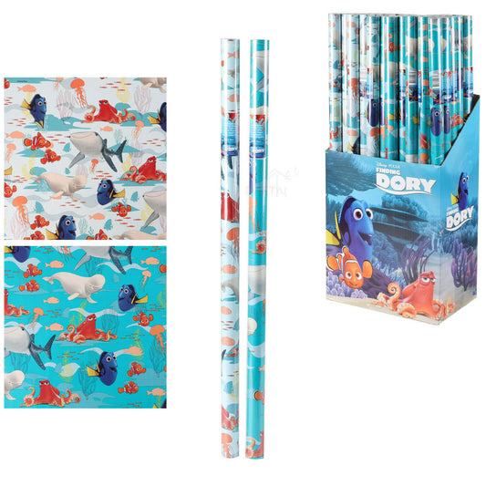 2x Assorted Disney Finding Dory Gift Wrapping Paper 200x70cm