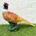 Colourful Perched Pheasant Ornament