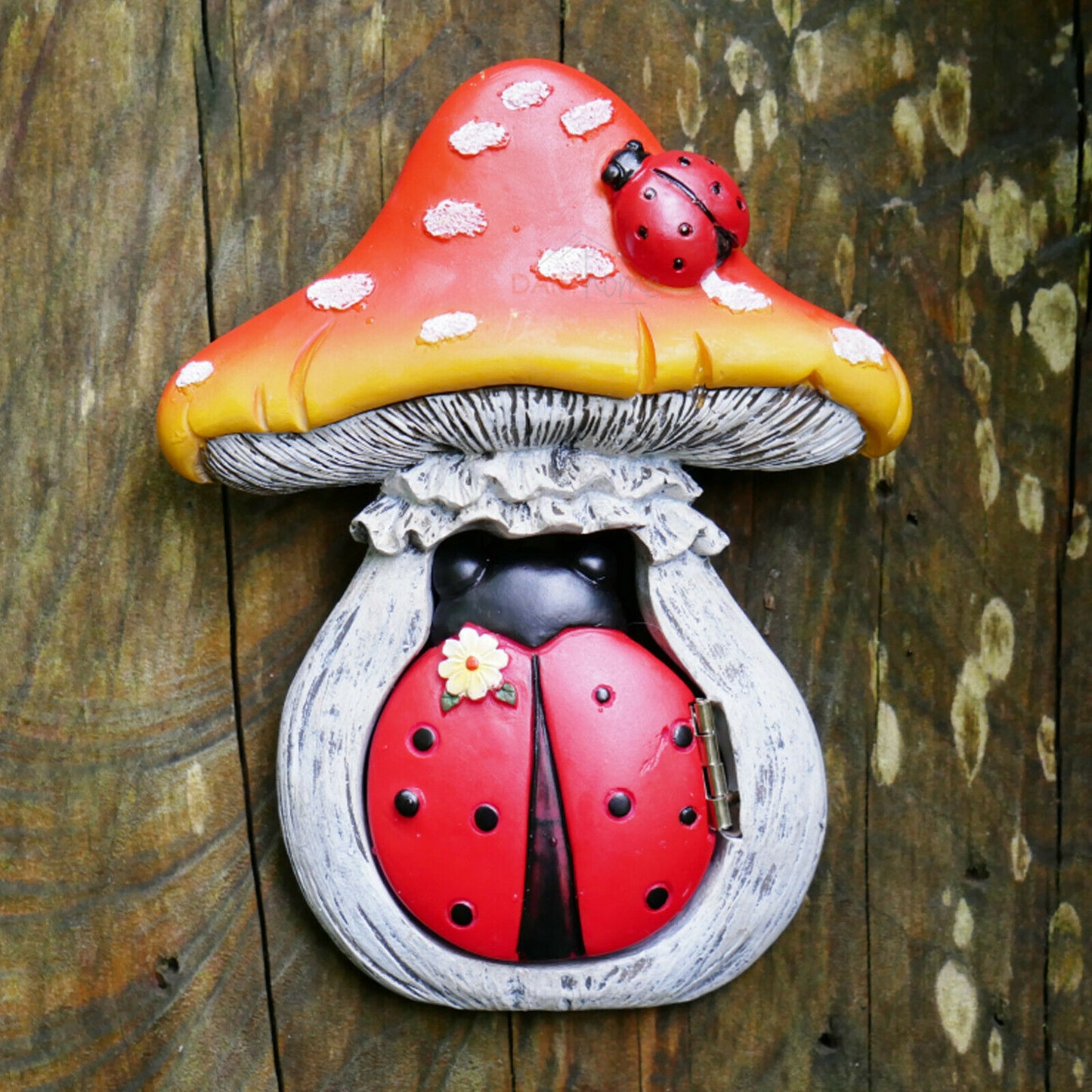 Fairy Ladybird Mushroom Door