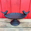 Cast Iron Oval Bird Bath