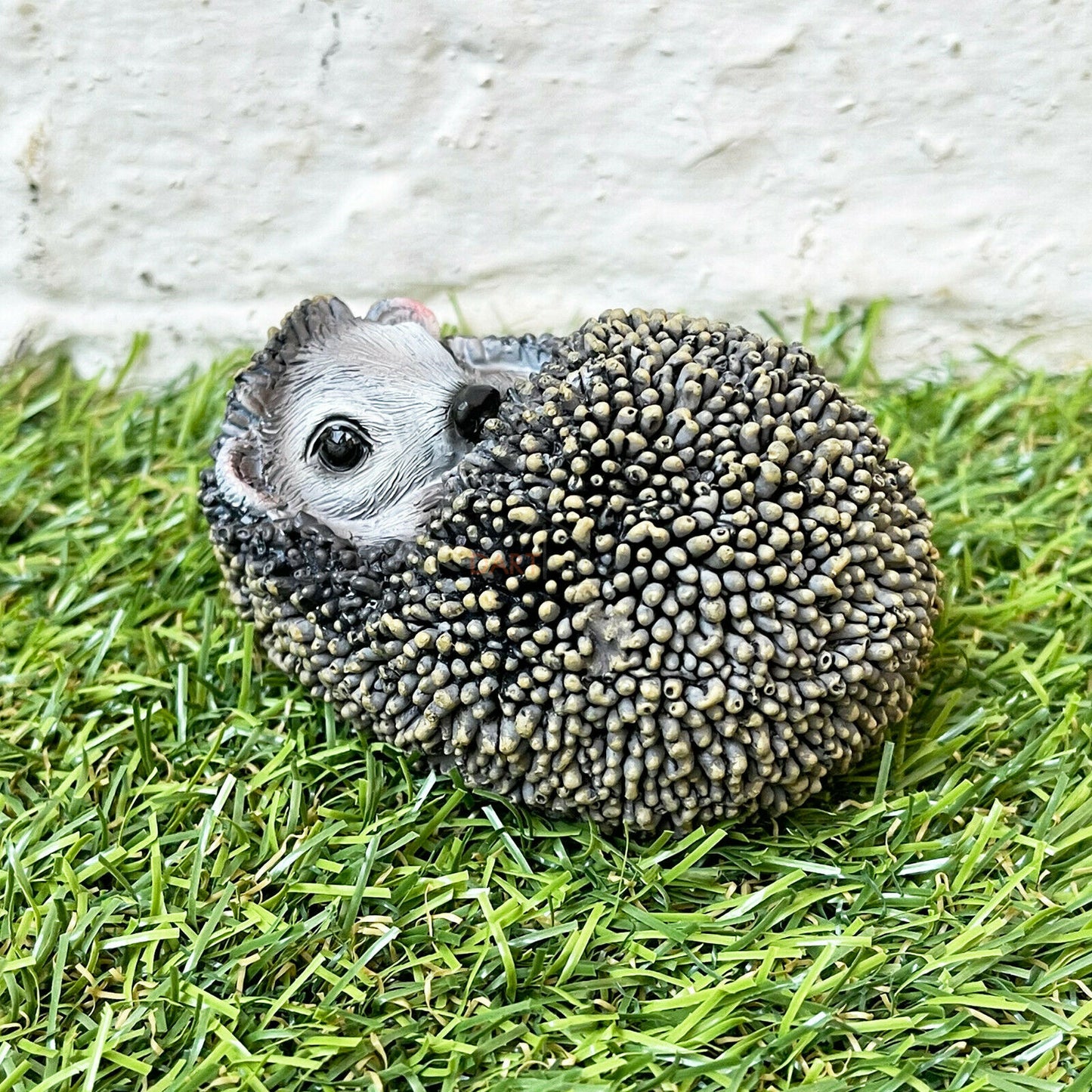 Miniature Lifelike Resin Baby Hedgehog Figurine