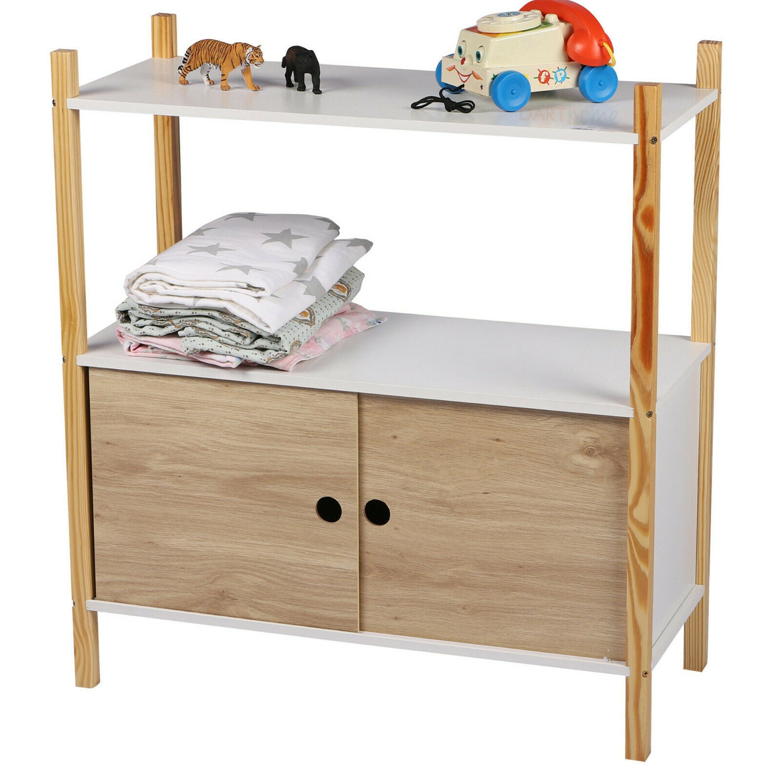 Childrens Storage Cabinet With Shelving