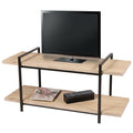 Großer TV-Schrank aus Holz und Metall, 120 x 55 x 43 cm