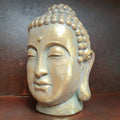 Gold Thai Buddha Head Sculpture