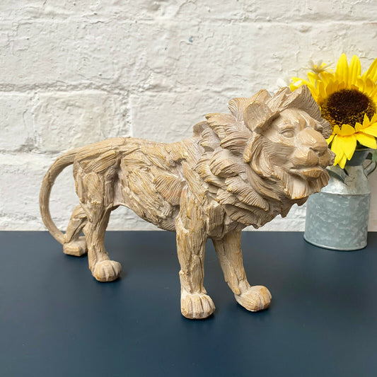 Driftwood Lion Ornament