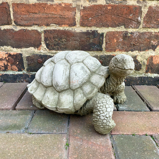 Steingut-Schildkröte, riesige Gartenskulptur, 10 kg