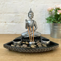 Buddha Tea Light Candle & Incense Stick Holder