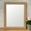 Light Wood Wall Mirror