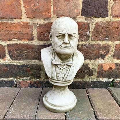 Stone Winston Churchill Bust Statue 5kg