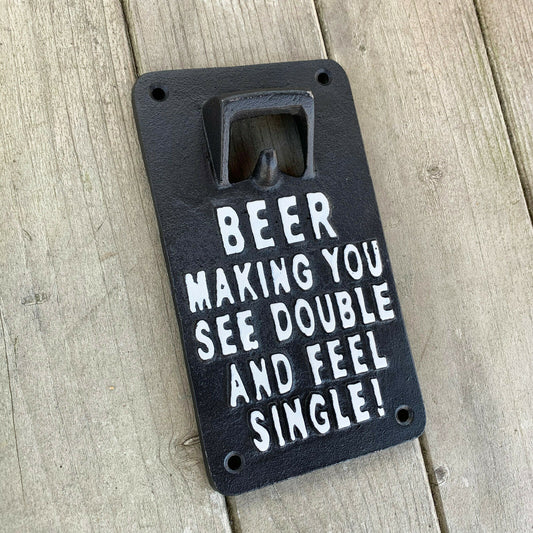 Cast Iron Novelty Bottle Opener