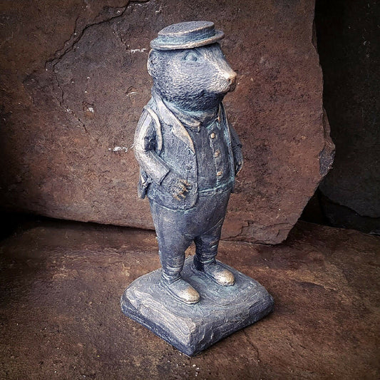 Bronze Mr Ratty Ornament