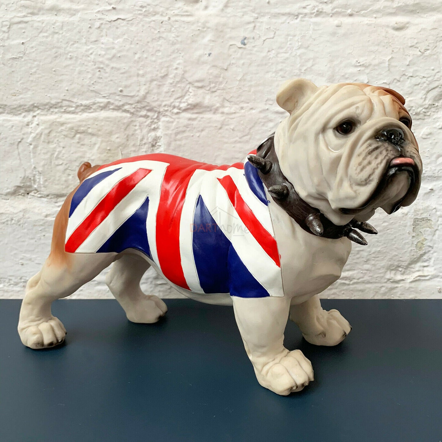 Britisches Bulldoggen-Ornament mit Union Jack