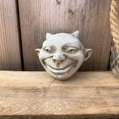 Stone Imp Wall Sculpture