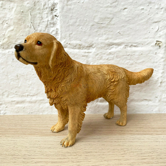 Golden Retriever Hundeornament aus Kunstharz, 20 cm