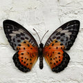 Black & Orange Butterfly Wall Art 36cm