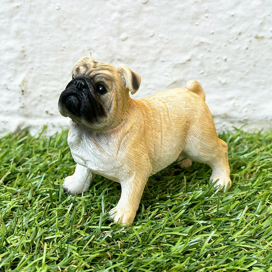 Miniature English Bulldog Figurine 10cm